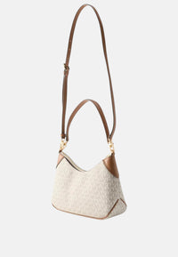 Borsa a Tracolla Donna MIchael Kors Vanilla/acrn