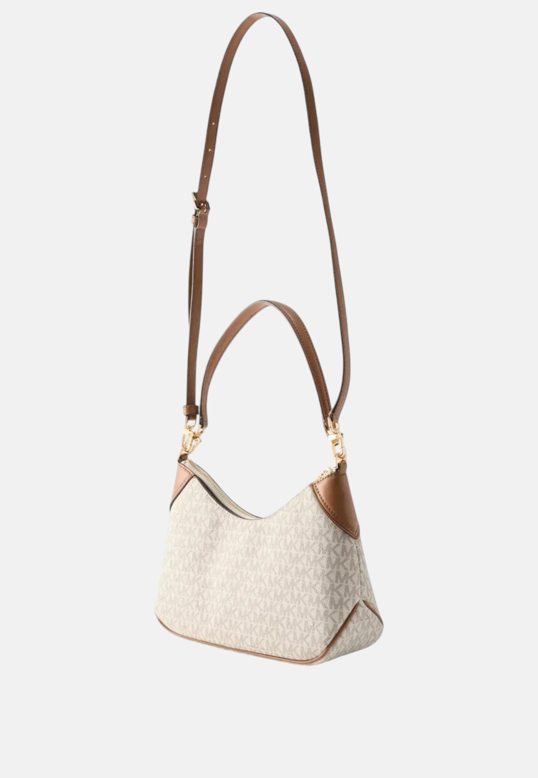 Borsa a Tracolla Donna MIchael Kors Vanilla/acrn