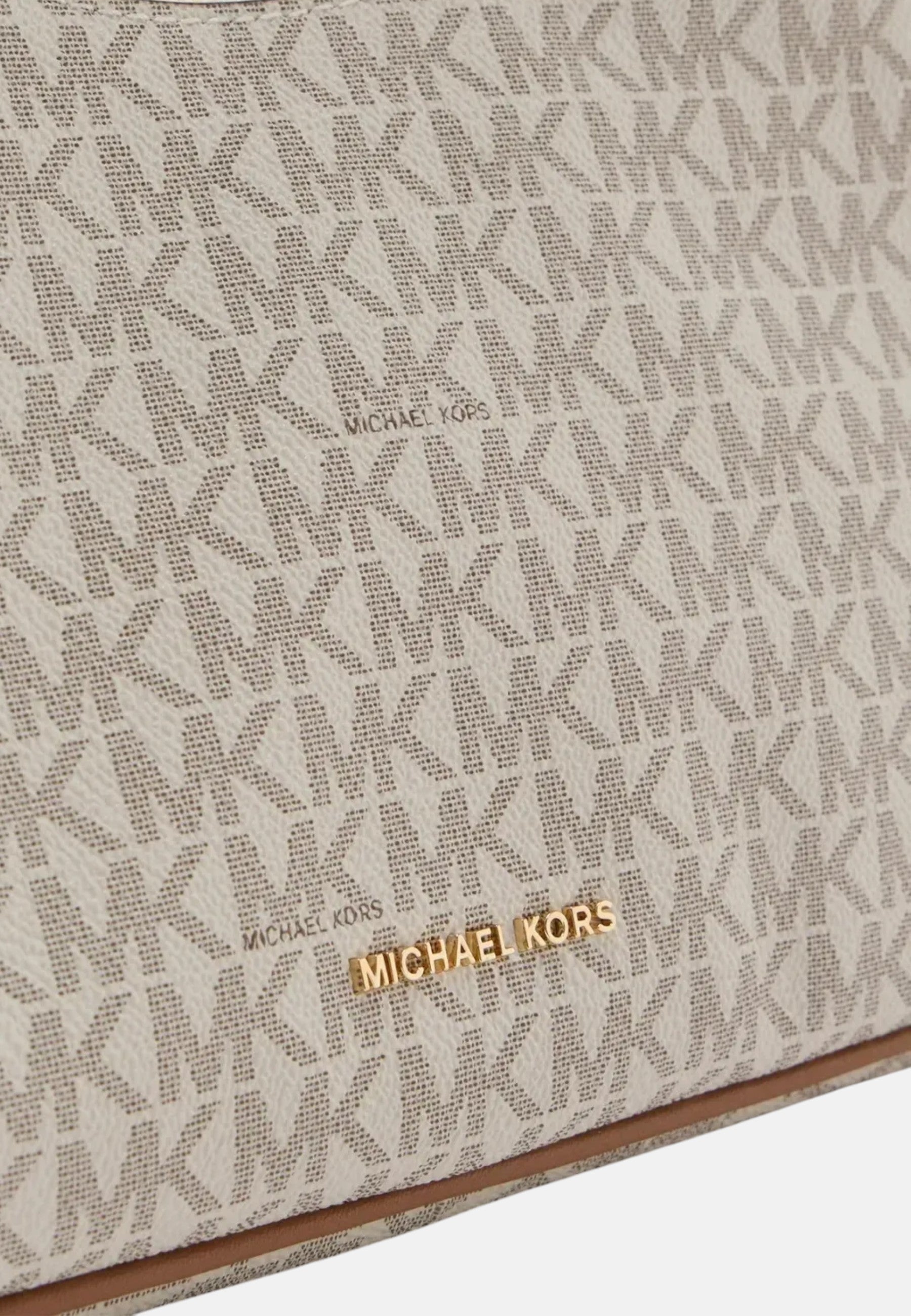 Borsa a Tracolla Donna MIchael Kors Vanilla/acrn