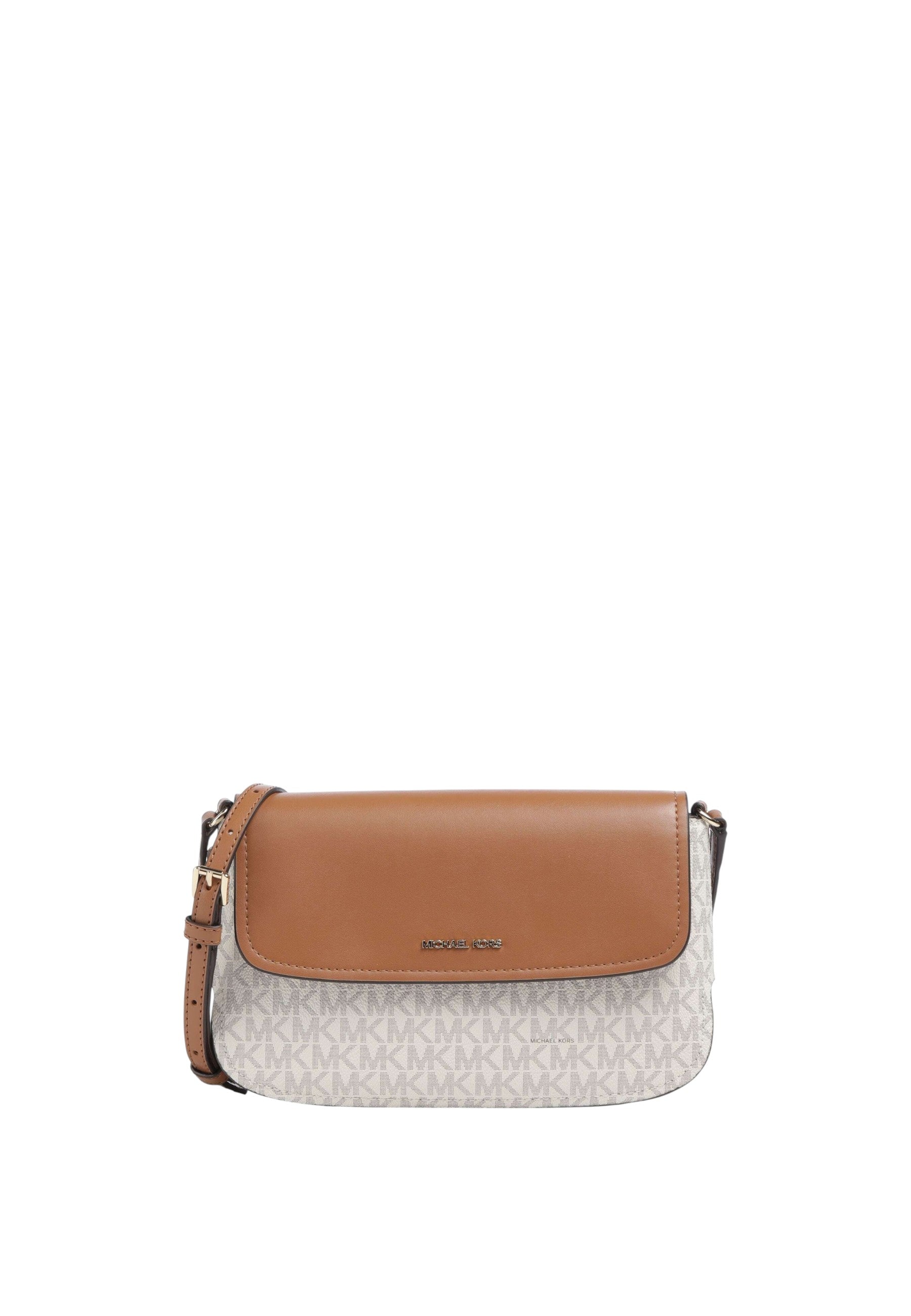 Borsa a Tracolla Donna MIchael Kors Vanilla/acrn