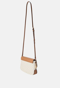 Borsa a Tracolla Donna MIchael Kors Vanilla/acrn