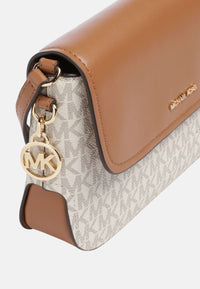 Borsa a Tracolla Donna MIchael Kors Vanilla/acrn
