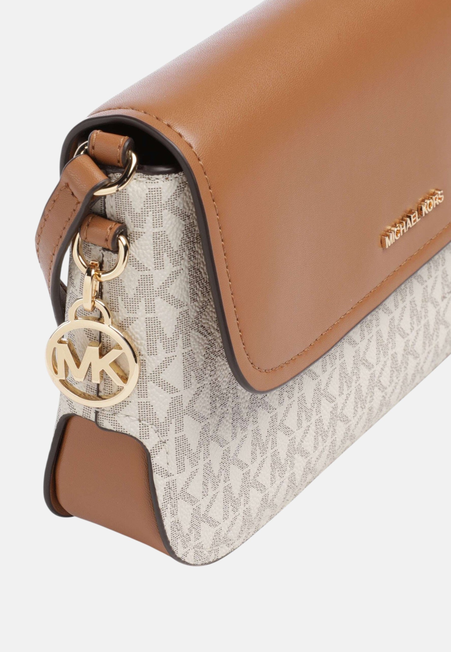 Borsa a Tracolla Donna MIchael Kors Vanilla/acrn