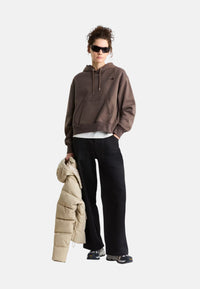 Felpa con cappuccio oversize The North Face™ Essential Simple Dome Boxy da donna. Smokey Brown