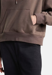 Felpa con cappuccio oversize The North Face™ Essential Simple Dome Boxy da donna. Smokey Brown