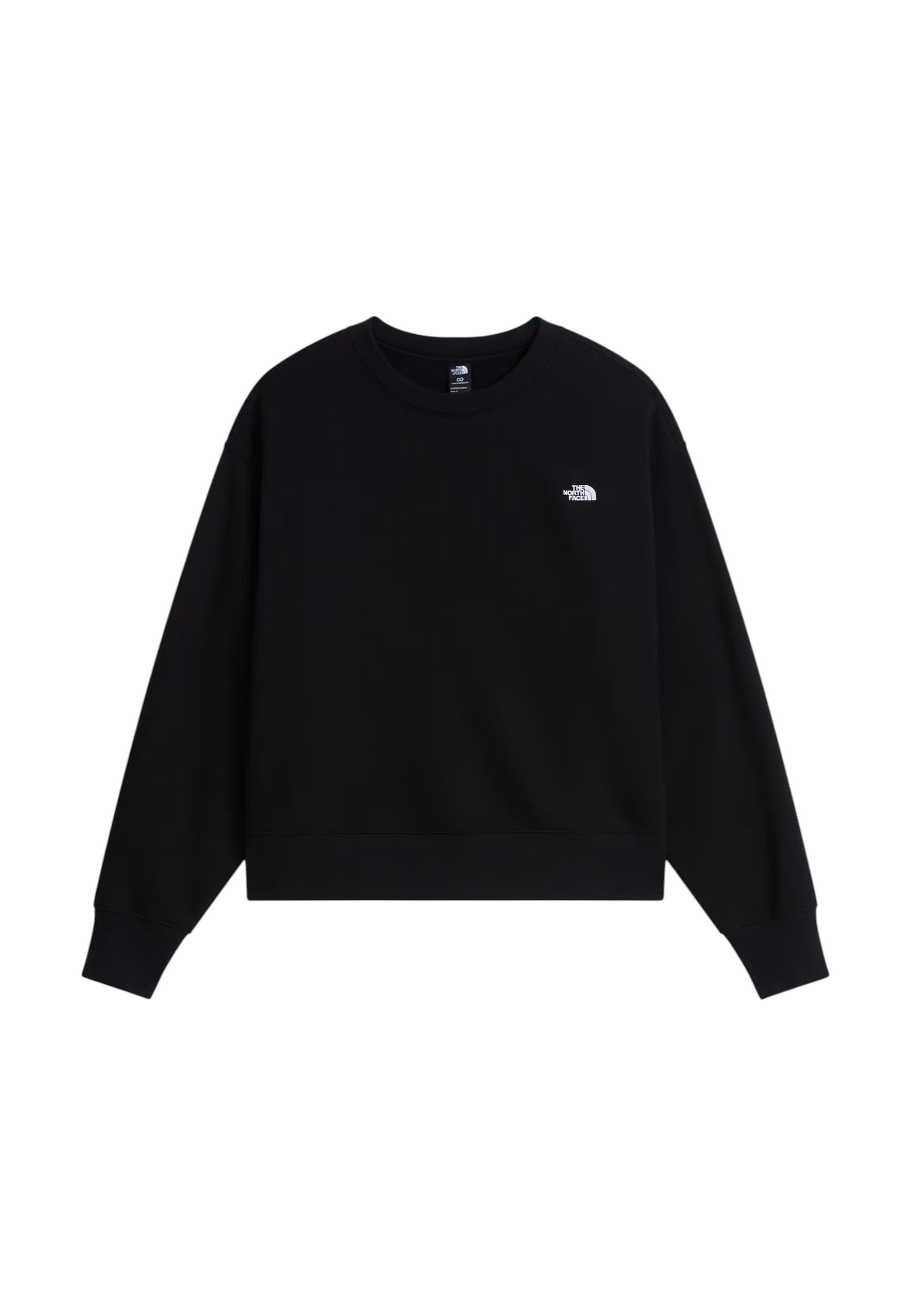 Felpa The North Face oversize Essential Simple Dome Boxy da donna Black