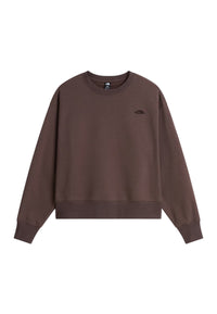 Felpa The North Face oversize Essential Simple Dome Boxy da donna Smokey Brown