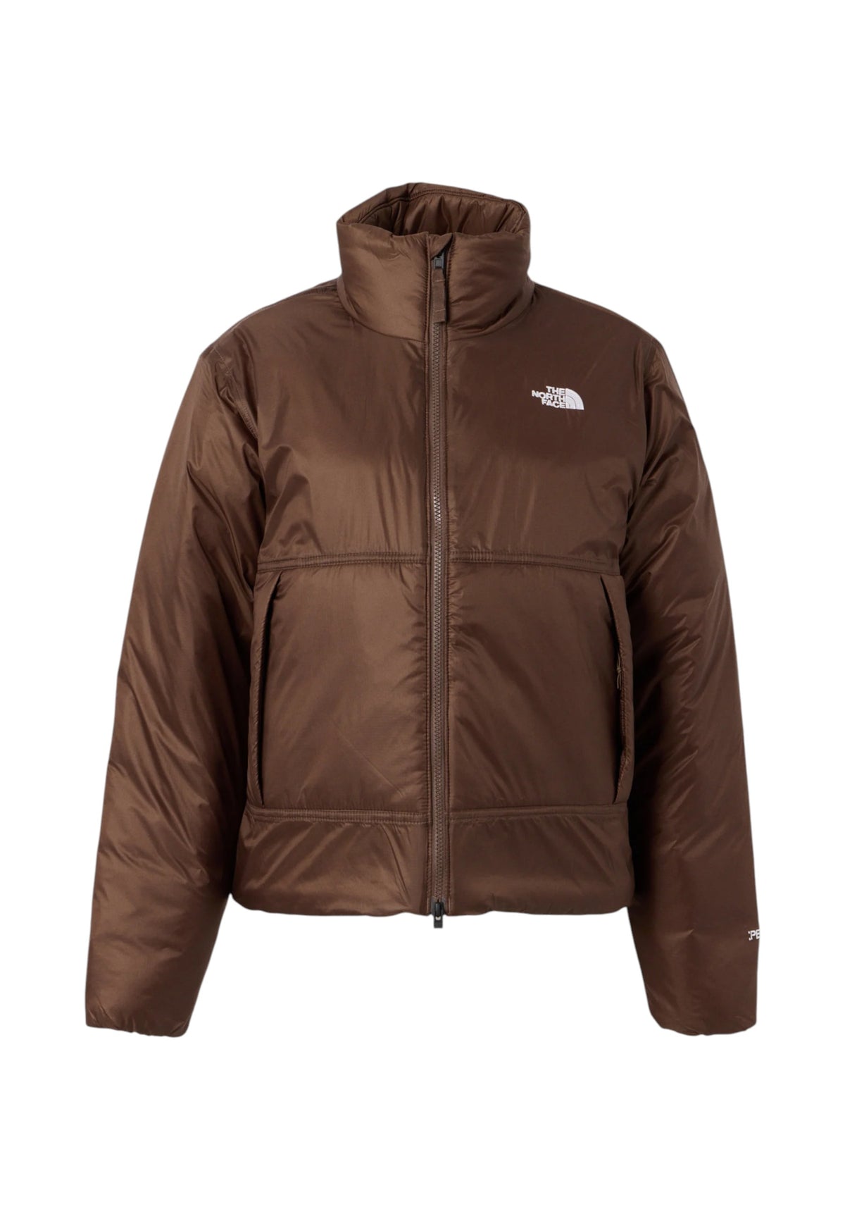 Piumino Donna in Tessuto Tecnico Donna The North Face Smokey Brown