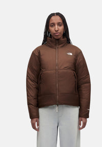 Piumino Donna in Tessuto Tecnico Donna The North Face Smokey Brown