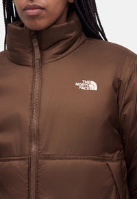 Piumino Donna in Tessuto Tecnico Donna The North Face Smokey Brown