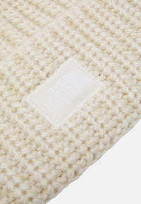 Berretto Uomo con pompon e riquadro con logo TNF. White