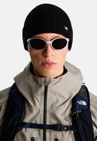 Berretto con risvolto e logo Uomo The North Face Black