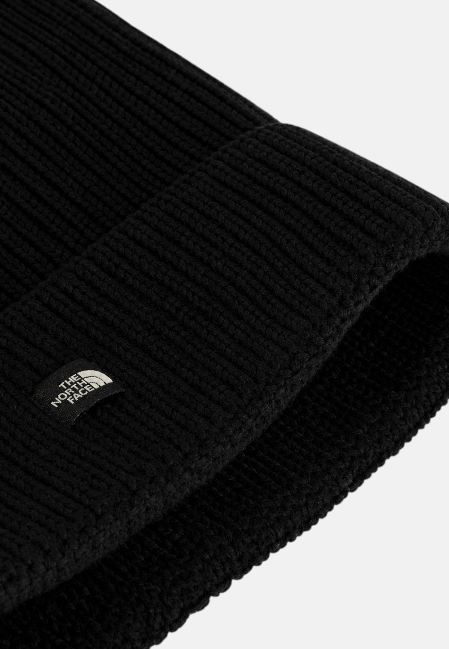 Berretto con risvolto e logo Uomo The North Face Black