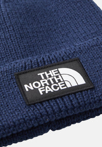 Berretto con risvolto e logo box TNF Navy