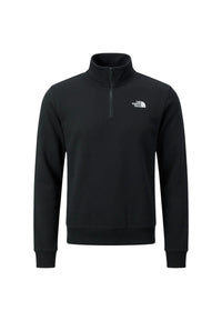 Felpa da uomo Regular con cerniera a ¼ The North Face Black
