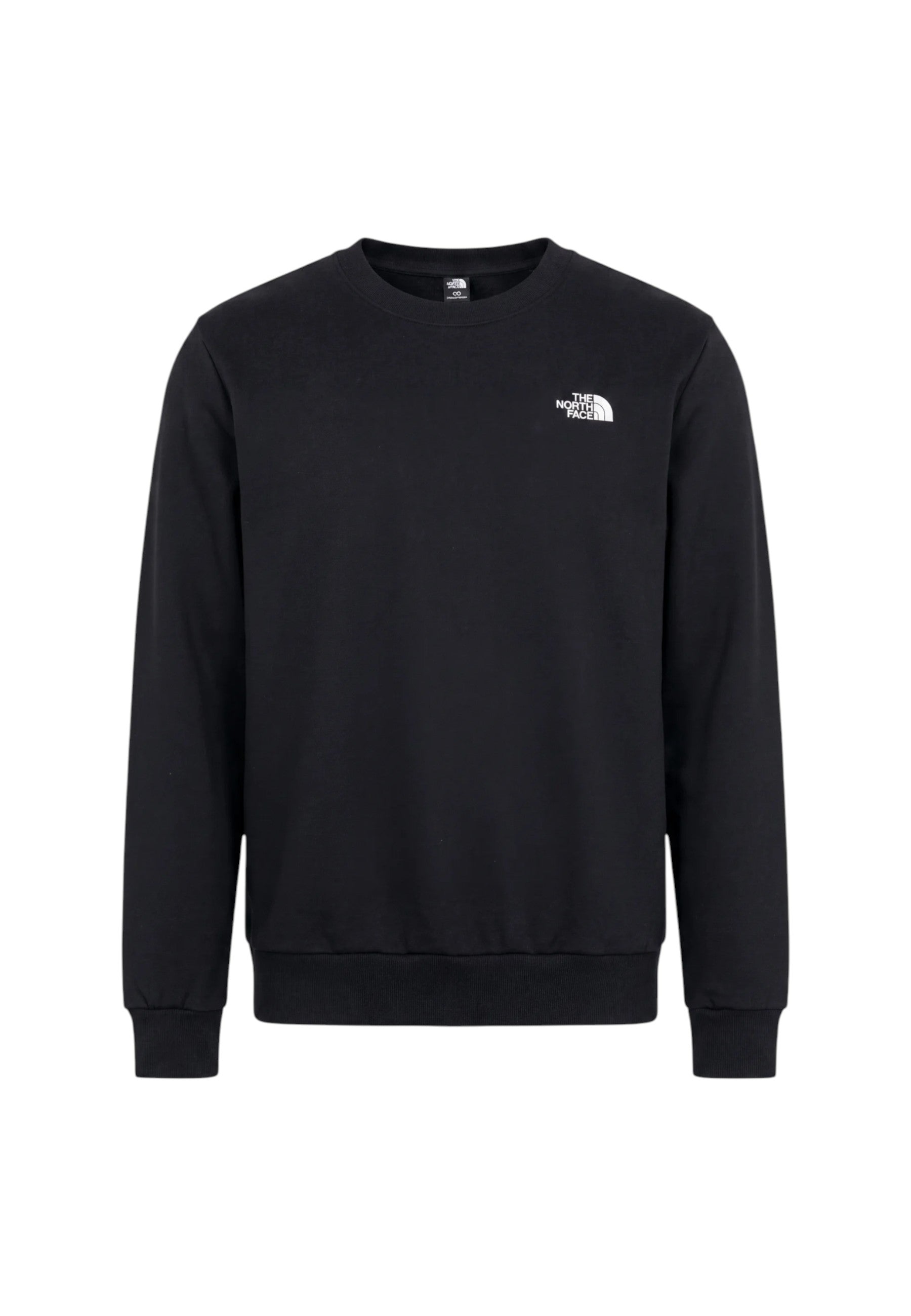 Felpa in Cotone The North Face da Uomo Black