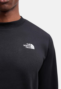 Felpa in Cotone The North Face da Uomo Black