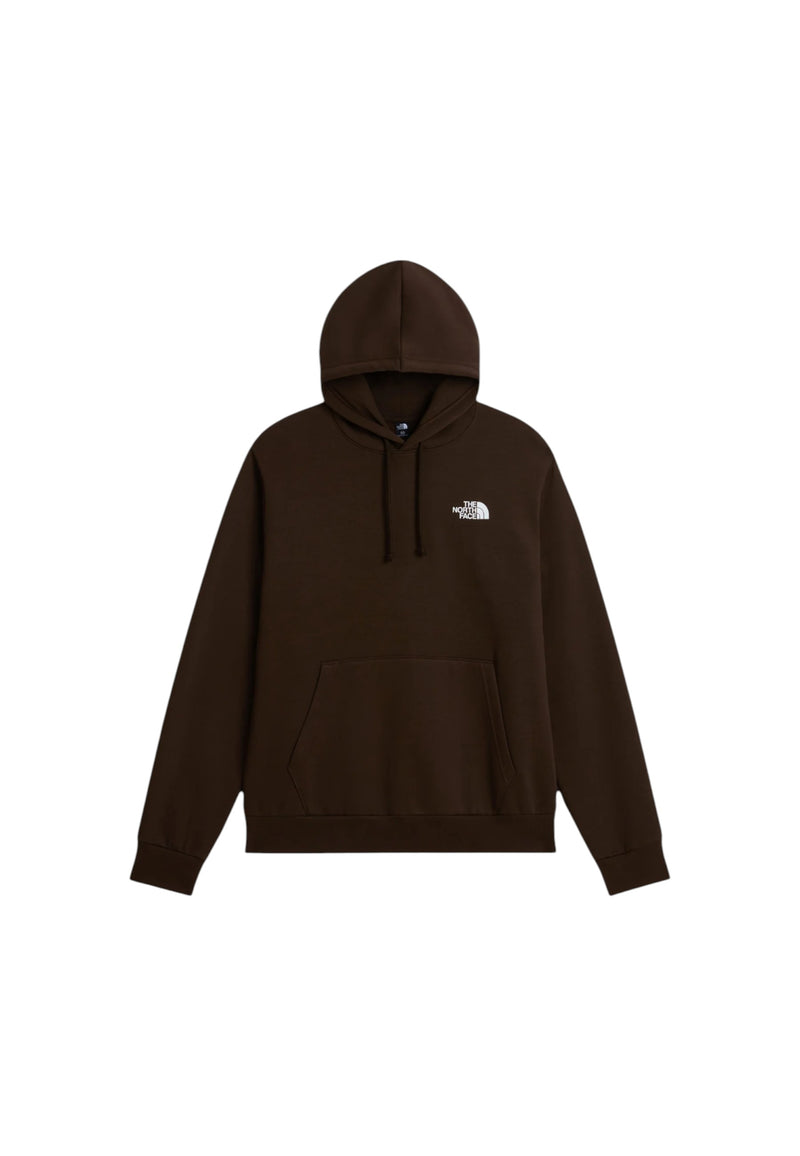 Felpa con cappuccio The North Face Evolution Box NSE Regular Dark Chestnut