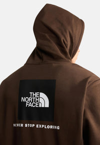 Felpa con cappuccio The North Face Evolution Box NSE Regular Dark Chestnut