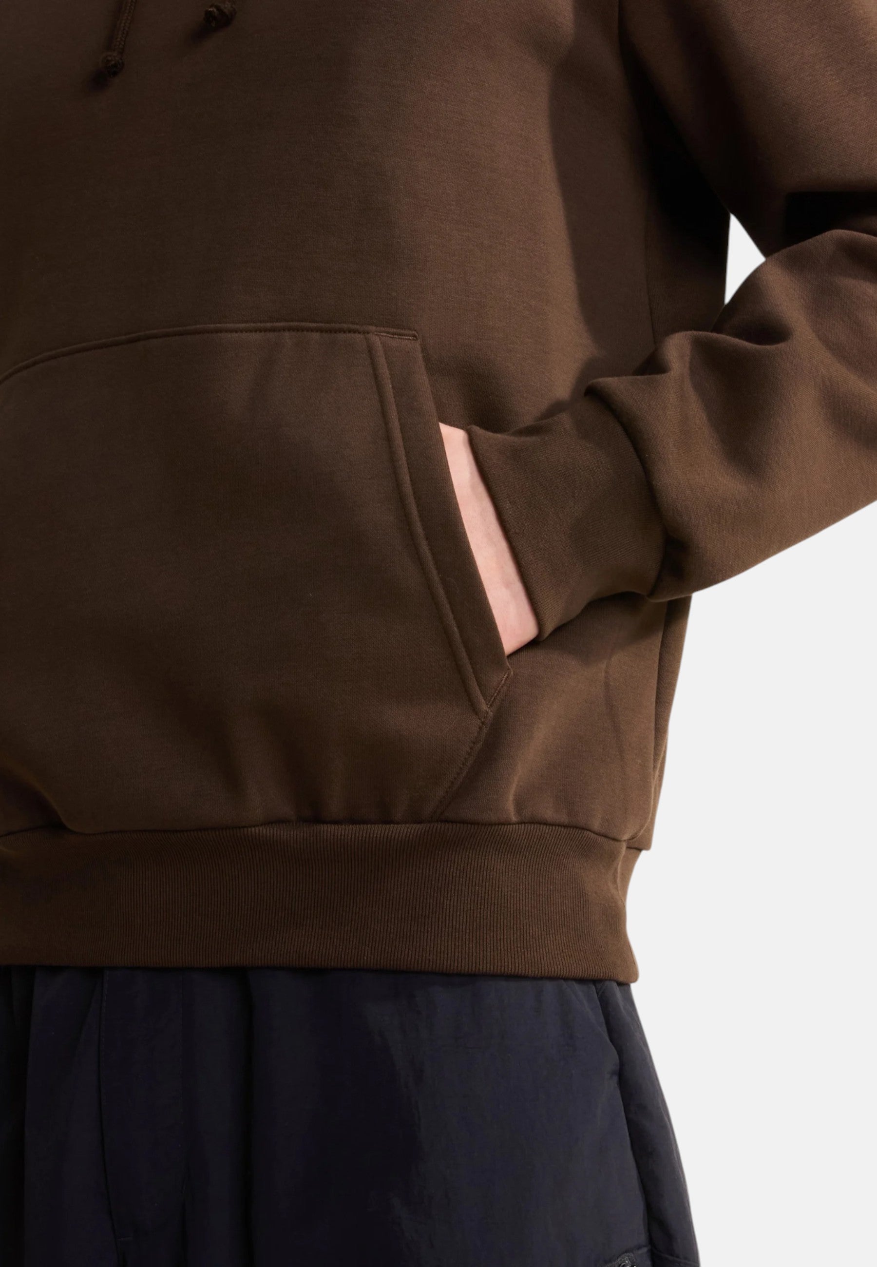 Felpa con cappuccio The North Face Evolution Box NSE Regular Dark Chestnut