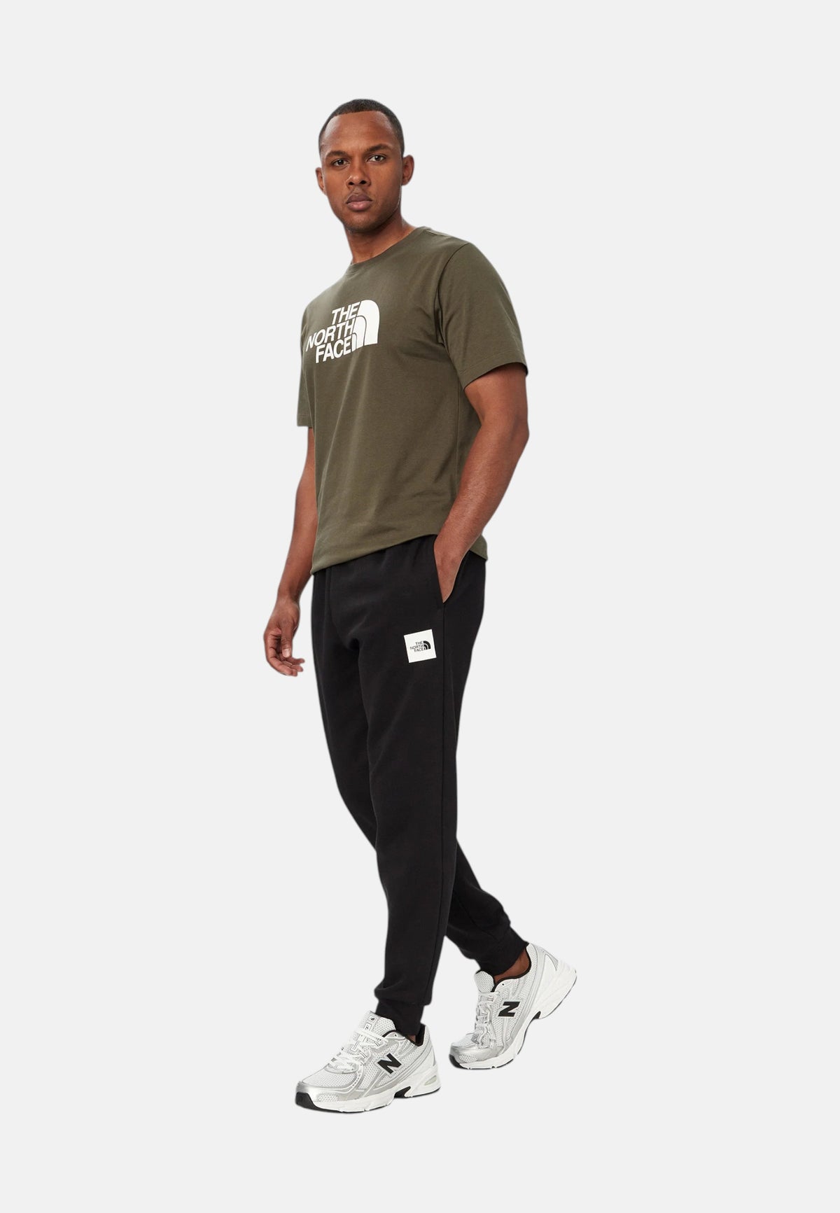 Pantaloni da Tuta Joggers da Uomo The North Face Black