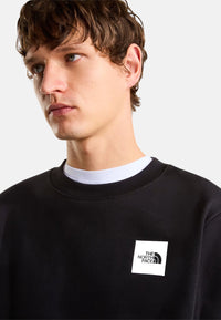 Felpa Box Half Dome Regular da uomo The North Face Black