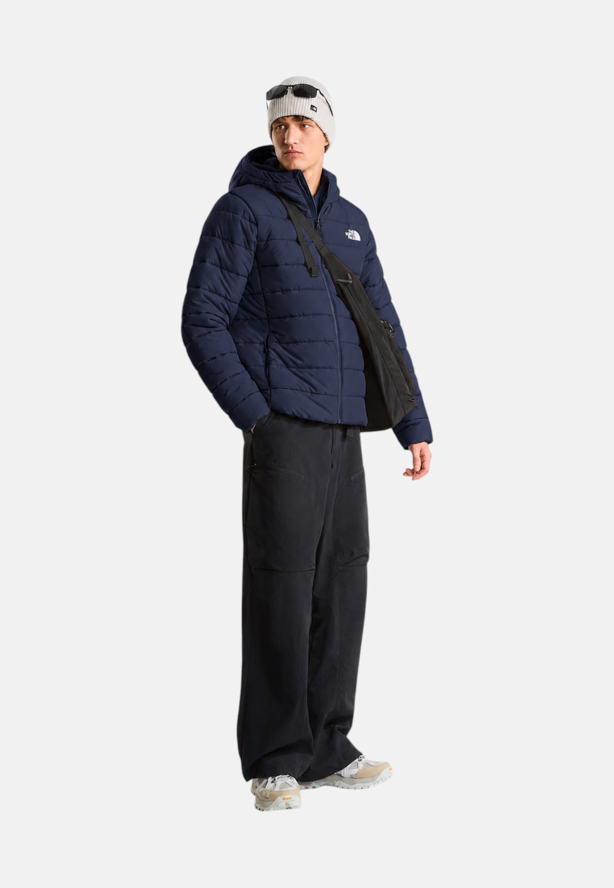 Giubbotto con cappuccio Aconcagua da uomo The North Face Navy