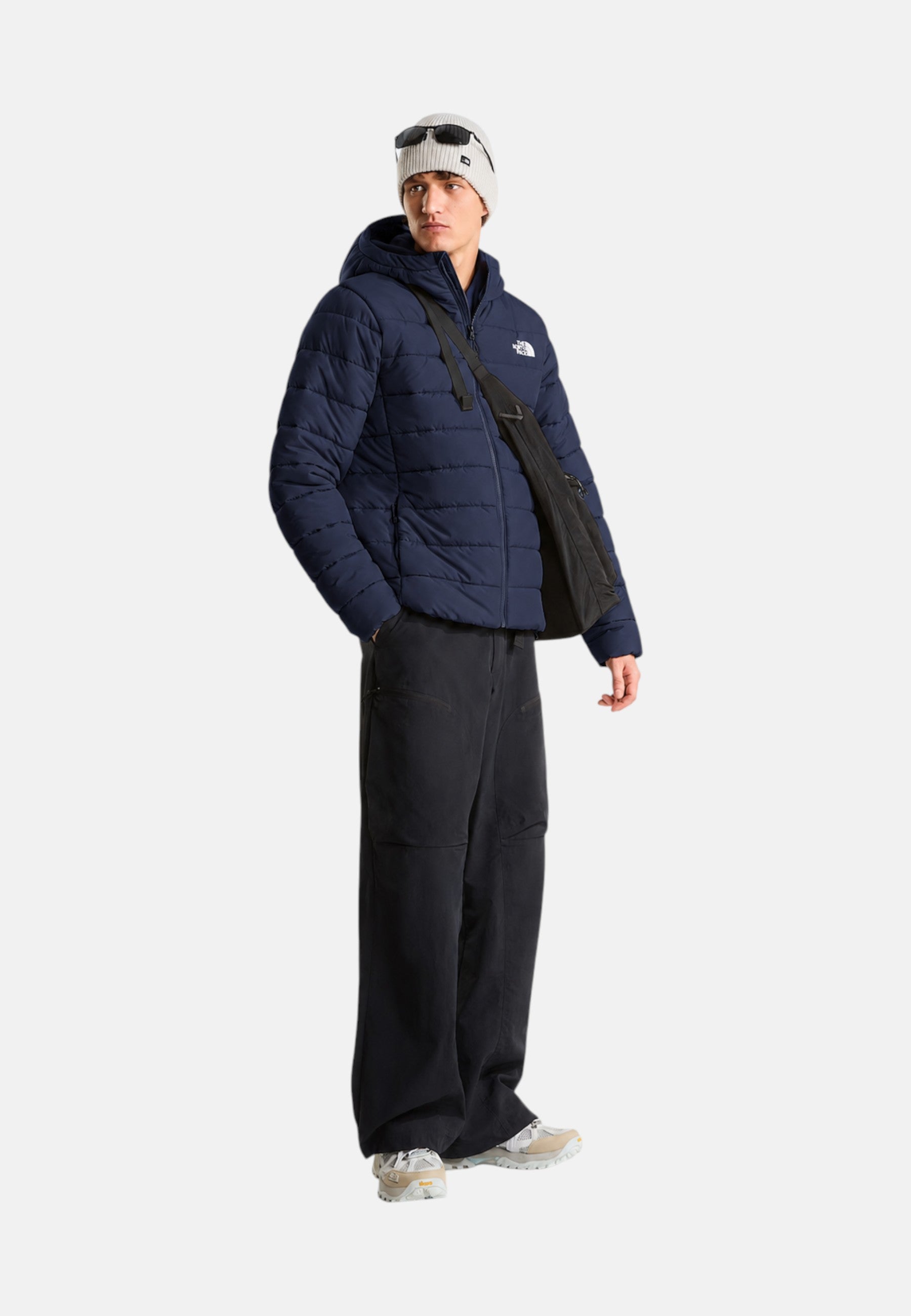 Giubbotto con cappuccio Aconcagua da uomo The North Face Navy
