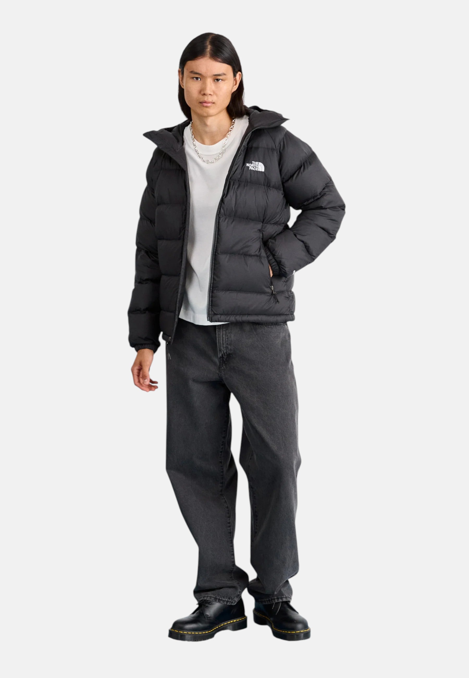 Giacca in piumino con cappuccio Hydrenalite da uomo The North Face Black