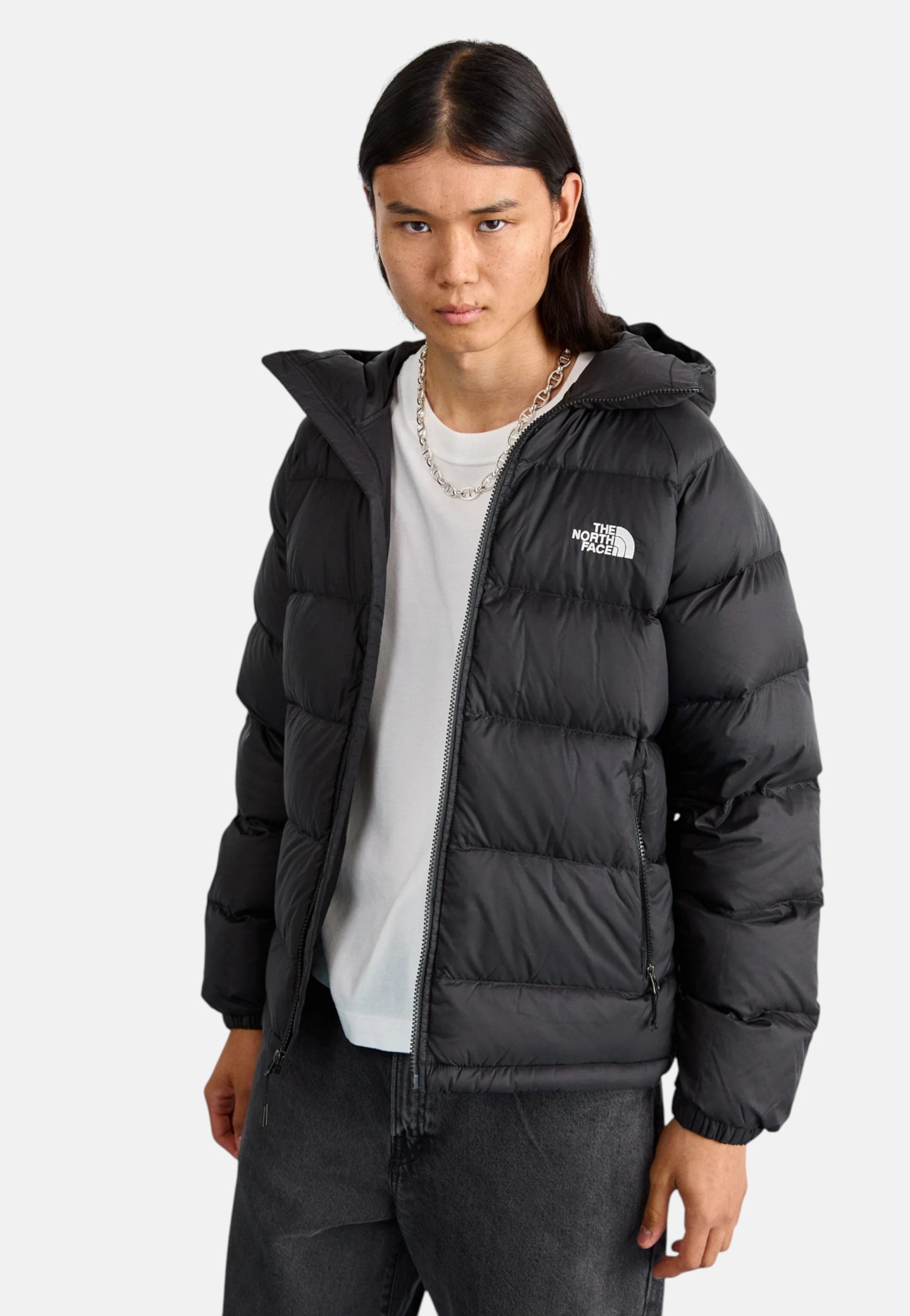Giacca in piumino con cappuccio Hydrenalite da uomo The North Face Black