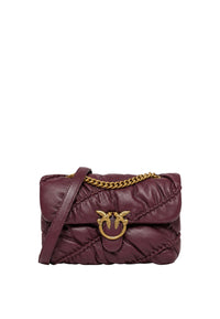 Pinko  Borsa LOVE BAG PUFF MINI ribes-intenso da donna con motivo trapuntato Ribes/oro
