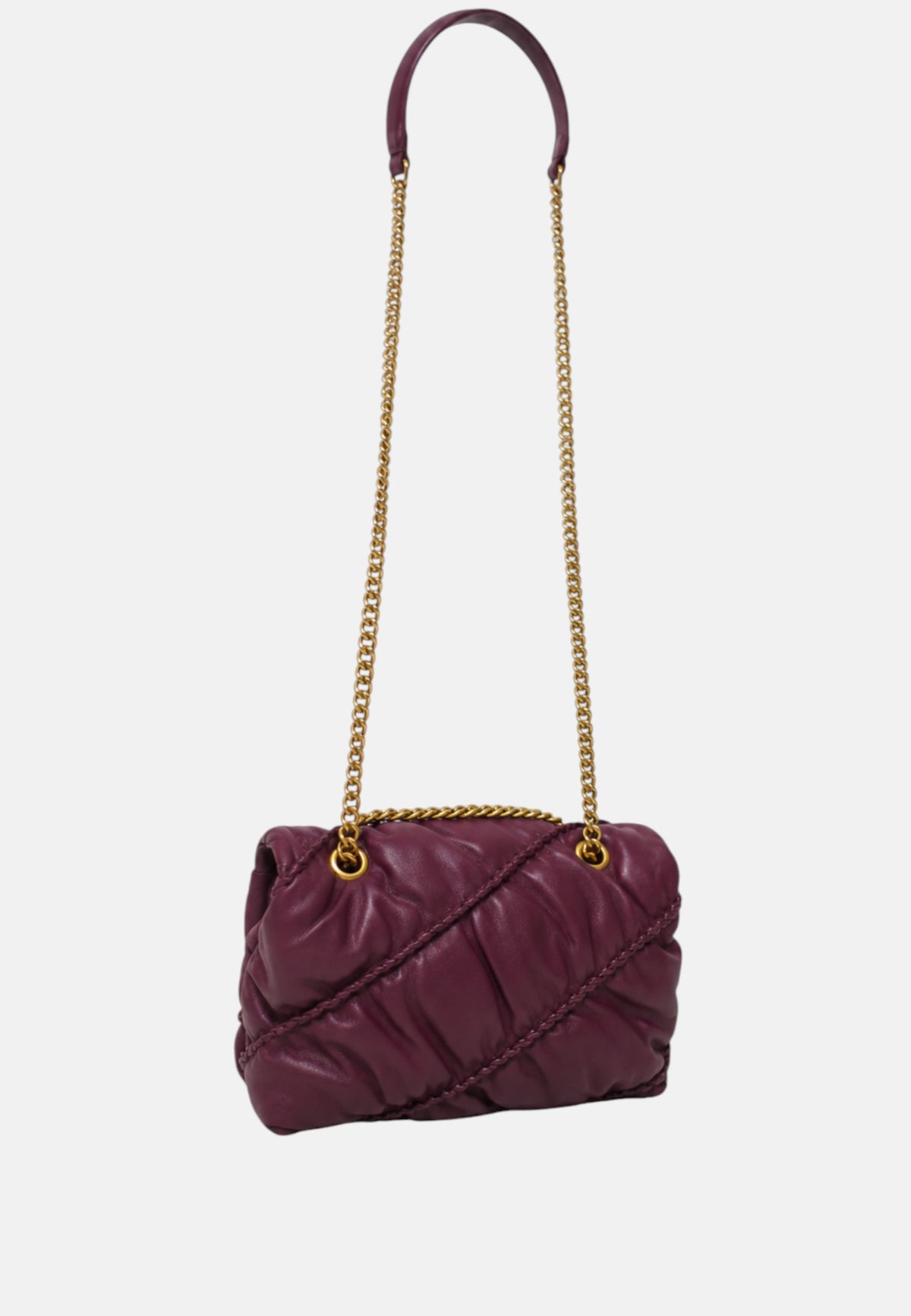 Pinko  Borsa LOVE BAG PUFF MINI ribes-intenso da donna con motivo trapuntato Ribes/oro