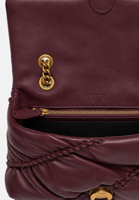 Pinko  Borsa LOVE BAG PUFF MINI ribes-intenso da donna con motivo trapuntato Ribes/oro