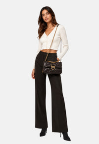Pinko  Borsa LOVE BAG PUFF MINI ribes-intenso da donna con motivo trapuntato Marrone/oro