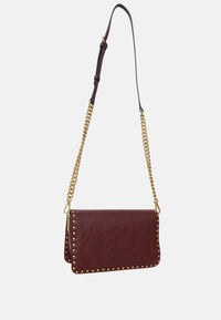 Borsa a spalla in pelle con Tracolla Pinko Ribes/oro