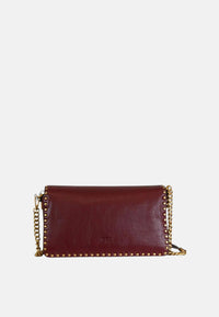 Borsa donna Love One Slouchy in pelle PINKO Ribes/oro