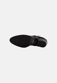 Stivaletti in Pelle con Logo PINKO Black