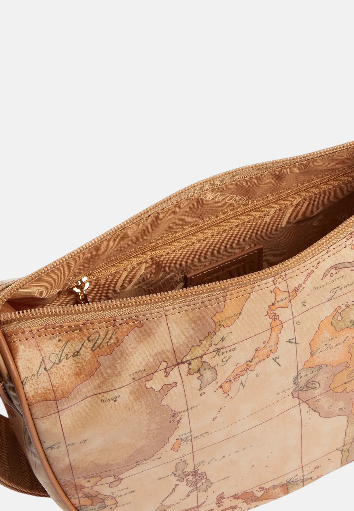 Borsa a Tracolla in Pelle Alviero Martini 1a Classe Naturale