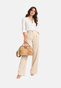 Borsa a Bauletto Donna Alviero Martini 1a Classe Naturale