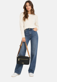 Borsa a Tracolla da Donna ALVIERO MARTINI 1A CLASSE Nero