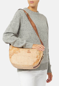 Borsa a Tracolla da Donna ALVIERO MARTINI 1A CLASSE Castagna