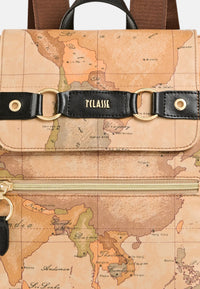 ALVIERO MARTINI 1A CLASSE Zaino Donna Beige Marrone Nero Nero