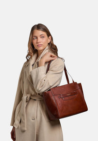 Borsa Donna The Bridge Marrone/oro