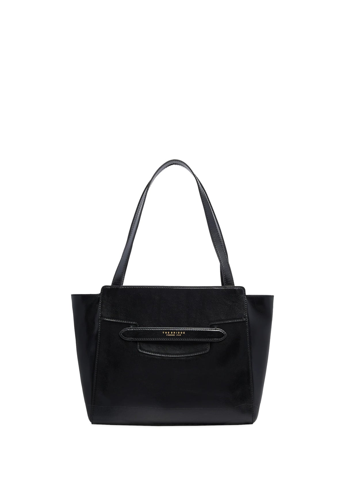 Borsa Donna The Bridge Nero/oro