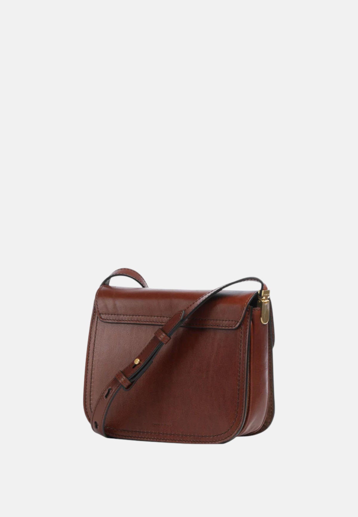 "The Bridge borsa a tracolla in pelle "Mia" Marrone/oro"