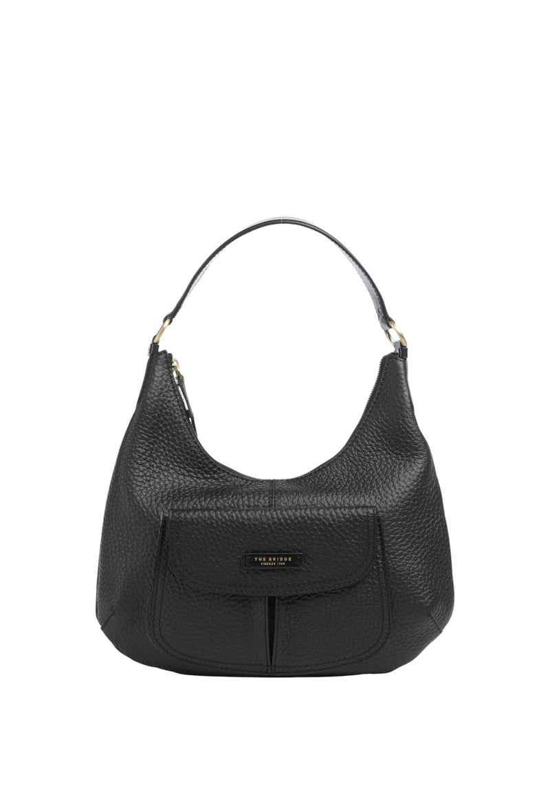 Martina borsa a spalla The Bridge Nero/oro