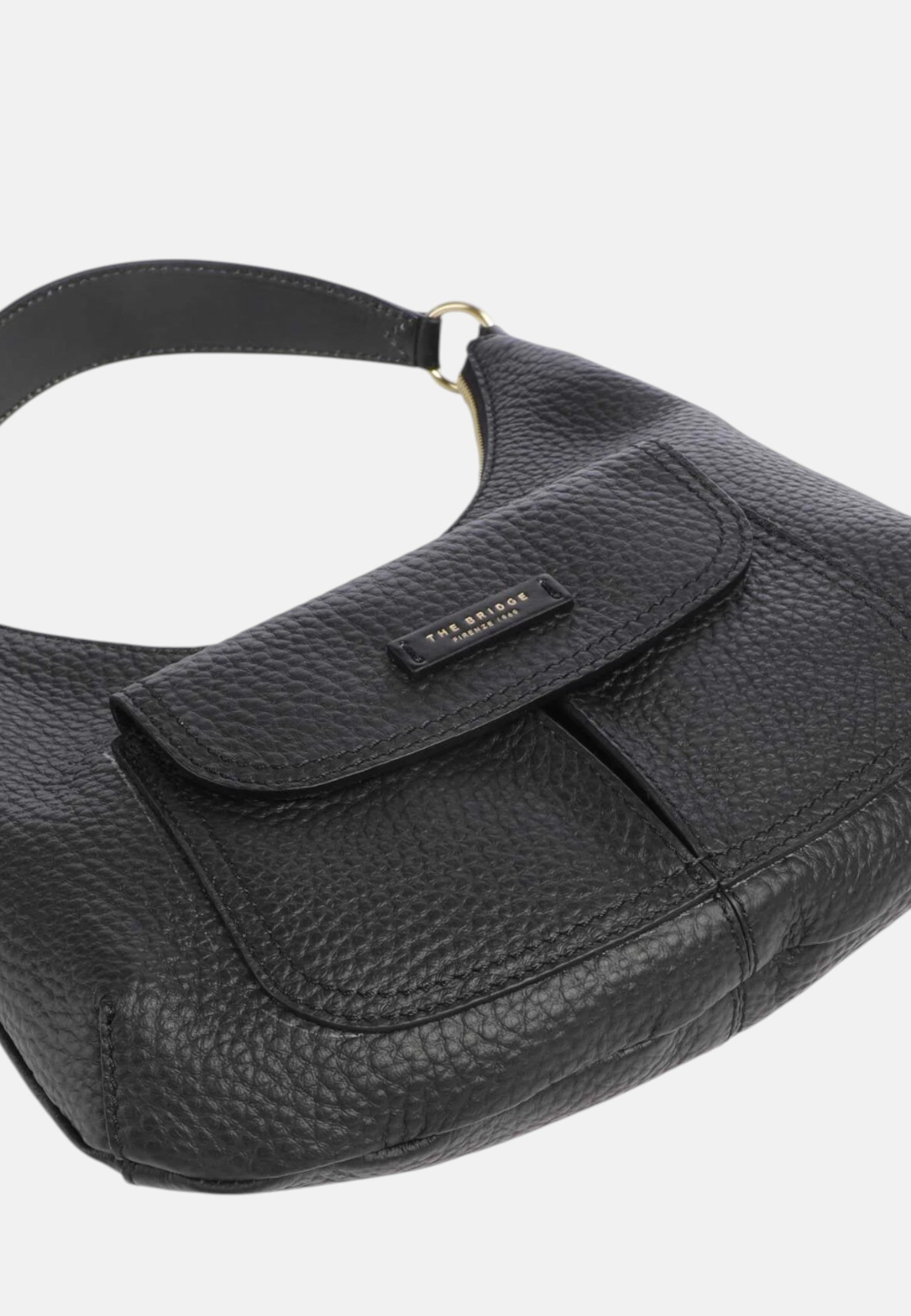 Martina borsa a spalla The Bridge Nero/oro