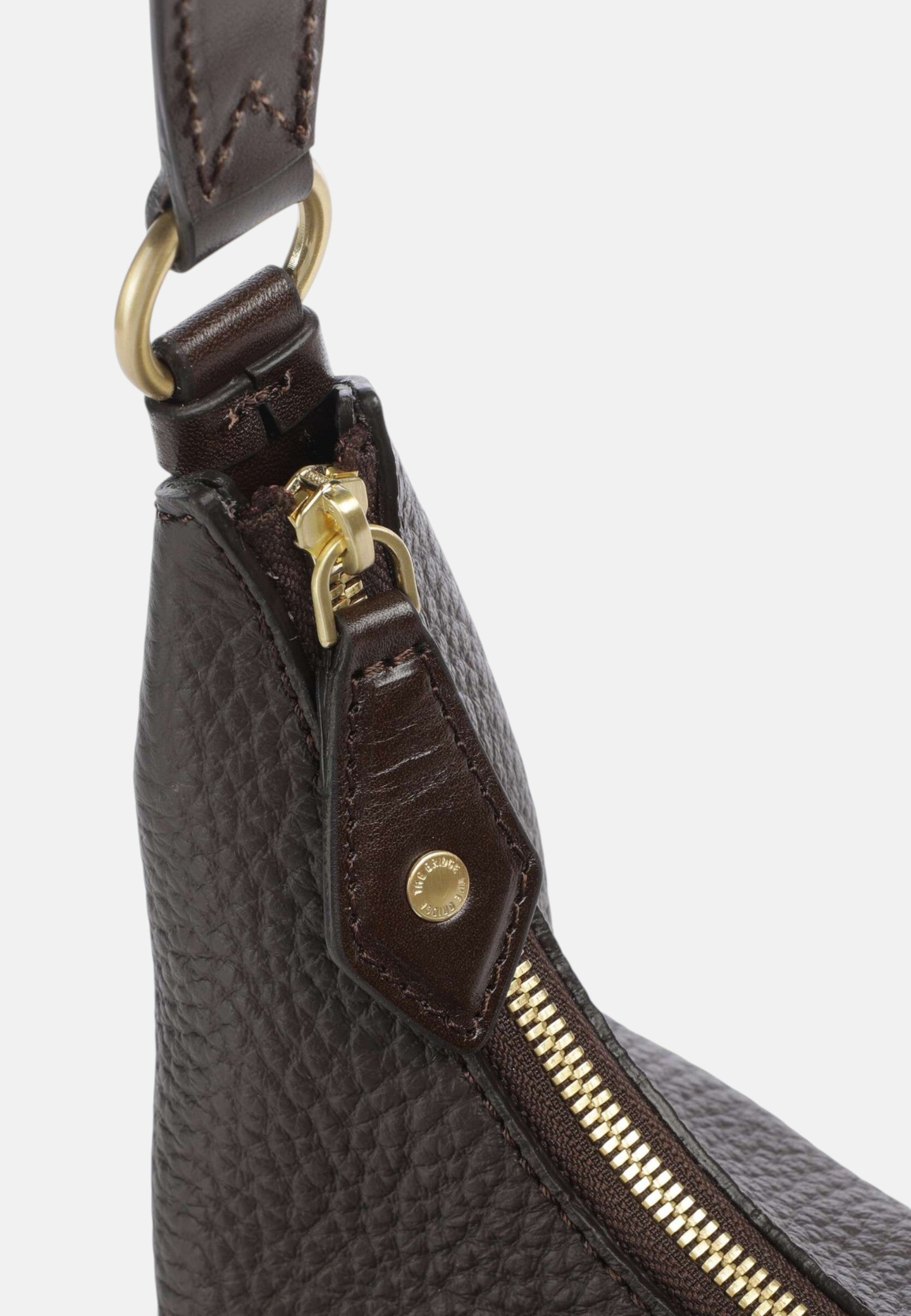 Martina borsa a spalla The Bridge Moka/oro