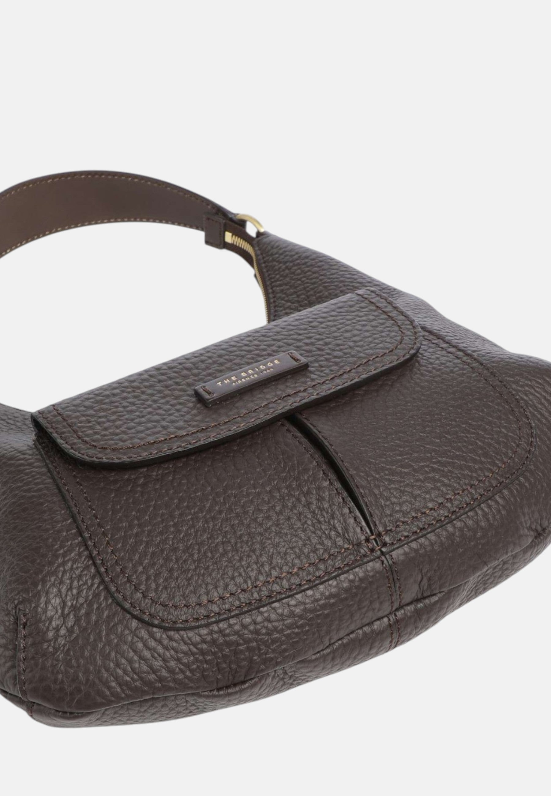 Martina borsa a spalla The Bridge Moka/oro