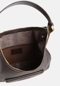 Martina borsa a spalla Grande The Bridge Moka/oro